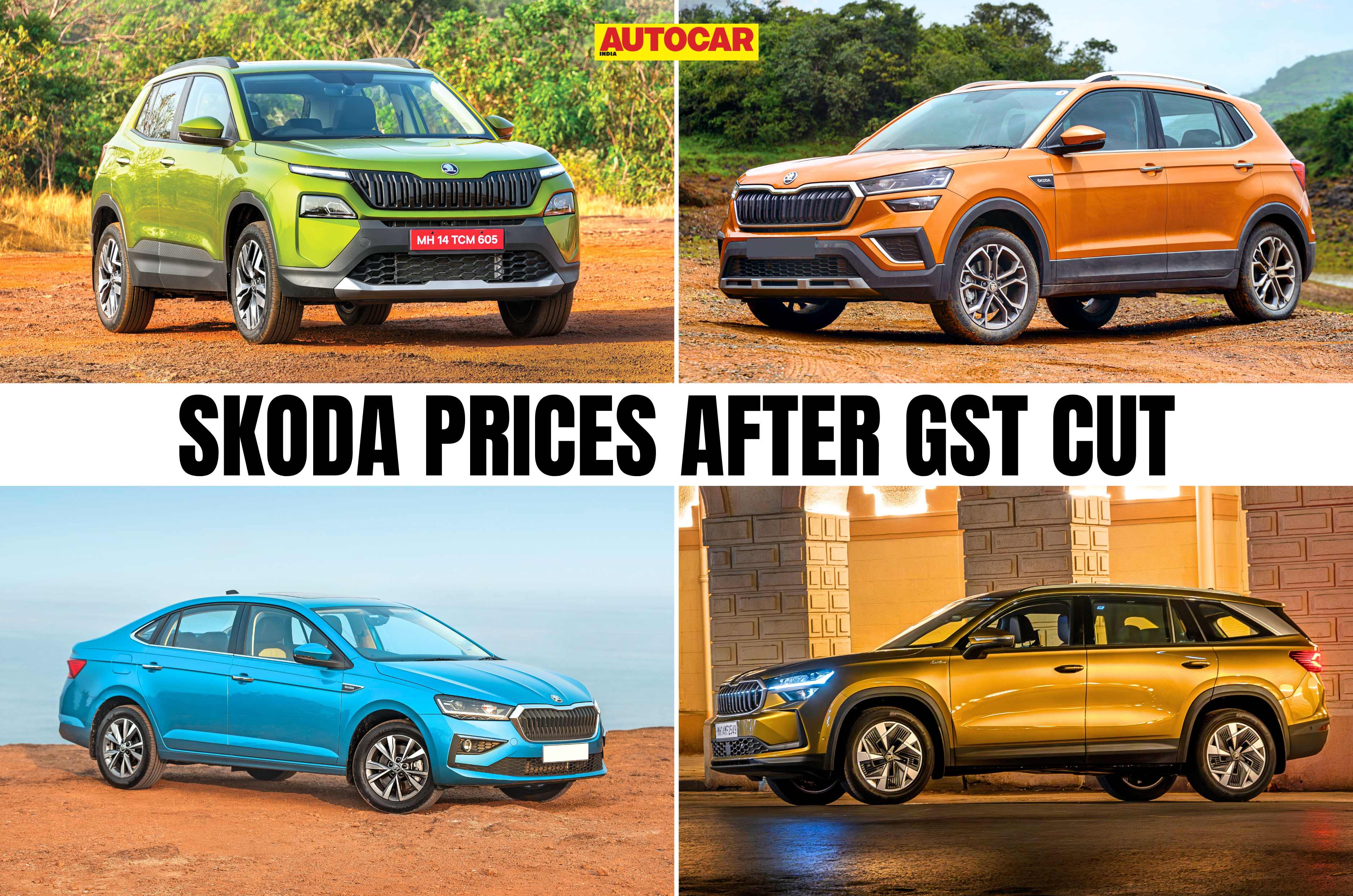 All Skoda car prices after GST cut 